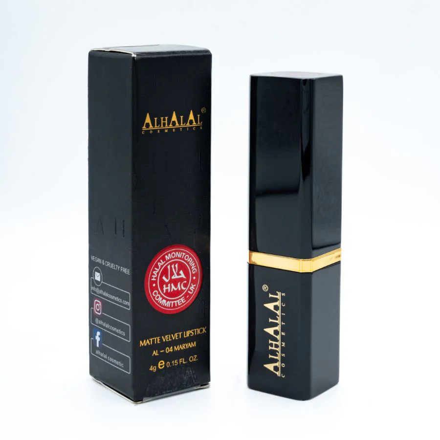 AL-04 MARYAM Halal Lippenstift Pink | Matt, vegan, alkoholfrei & HMC-zertifiziert