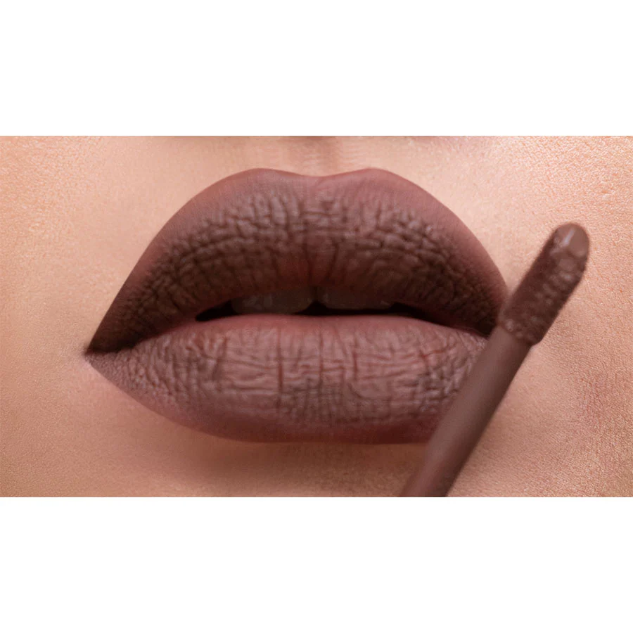 AL-51 NIMRA Halal Lippenstift Beige| flüssig, Matt, vegan, alkoholfrei & HMC-zertifiziert