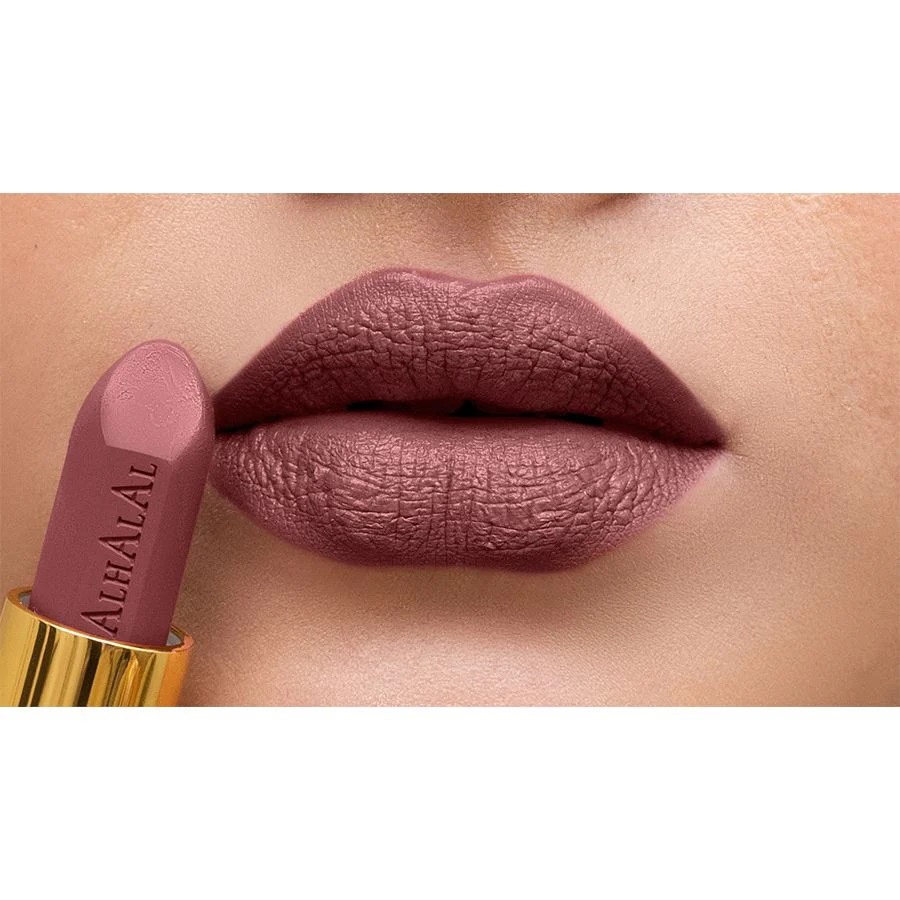 AL-28 ESHAL HALAL Lippenstift Terracotta Brown | Matt, vegan, alkoholfrei & HMC-zertifiziert