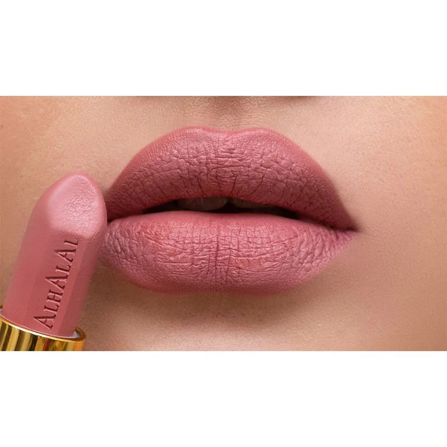 AL-21 MAHA Halal Lippenstift Nude | Matt, vegan, alkoholfrei & HMC-zertifiziert