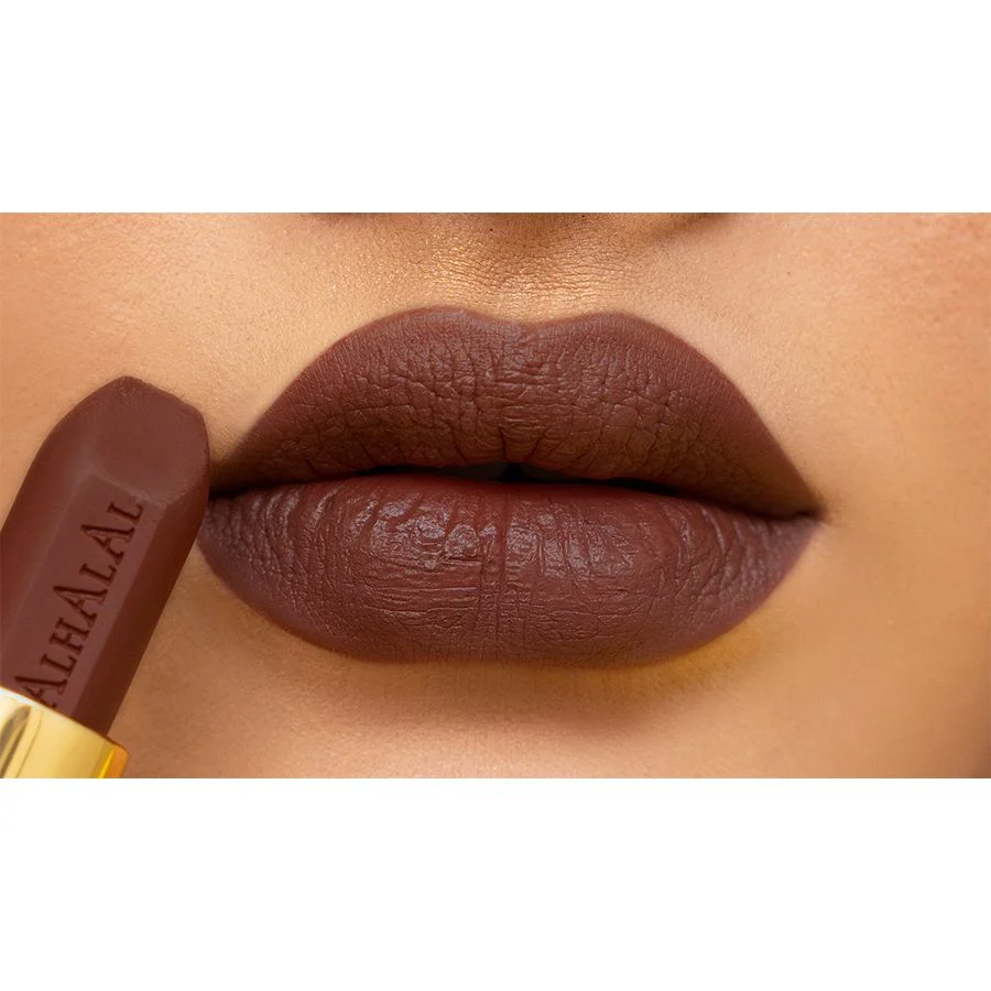AL-01 MEHWISH Halal Lippenstift Braun | Matt, vegan, alkoholfrei & HMC-zertifiziert