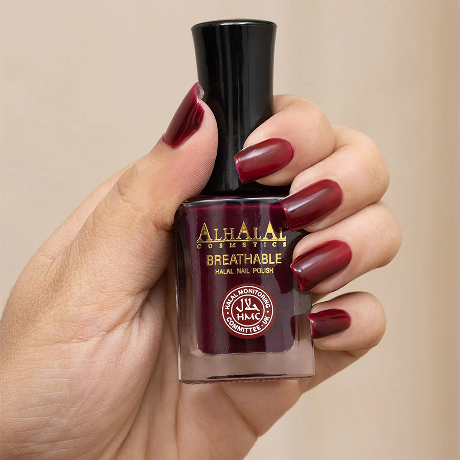 AL-174 SABA Halal Atmungsaktiver Nagellack Koralle | Alkoholfrei & Vegan