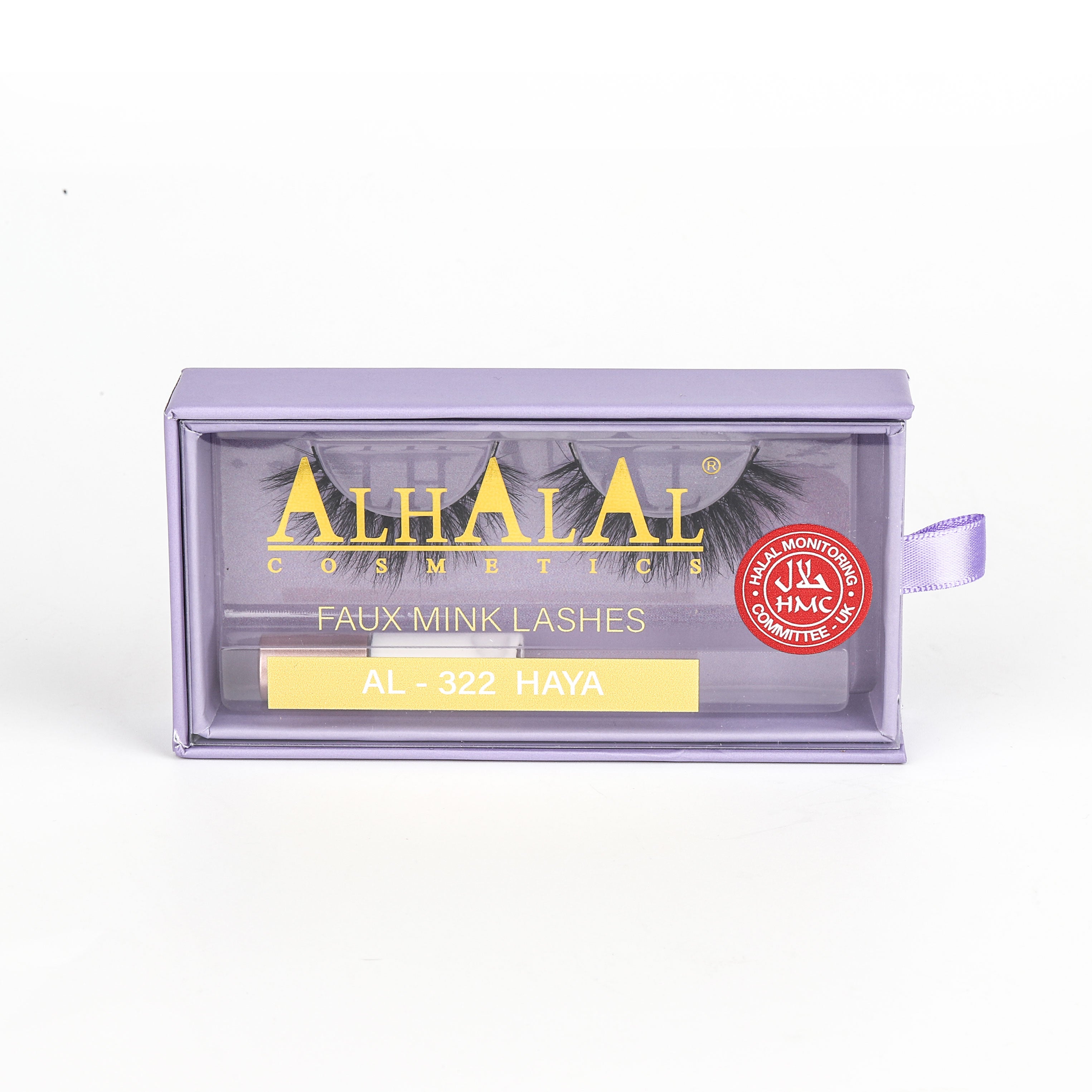 AL-322 HAYA (D007) HALAL FAUX MINK WIMPERN, TIERVERSUCHSFREI