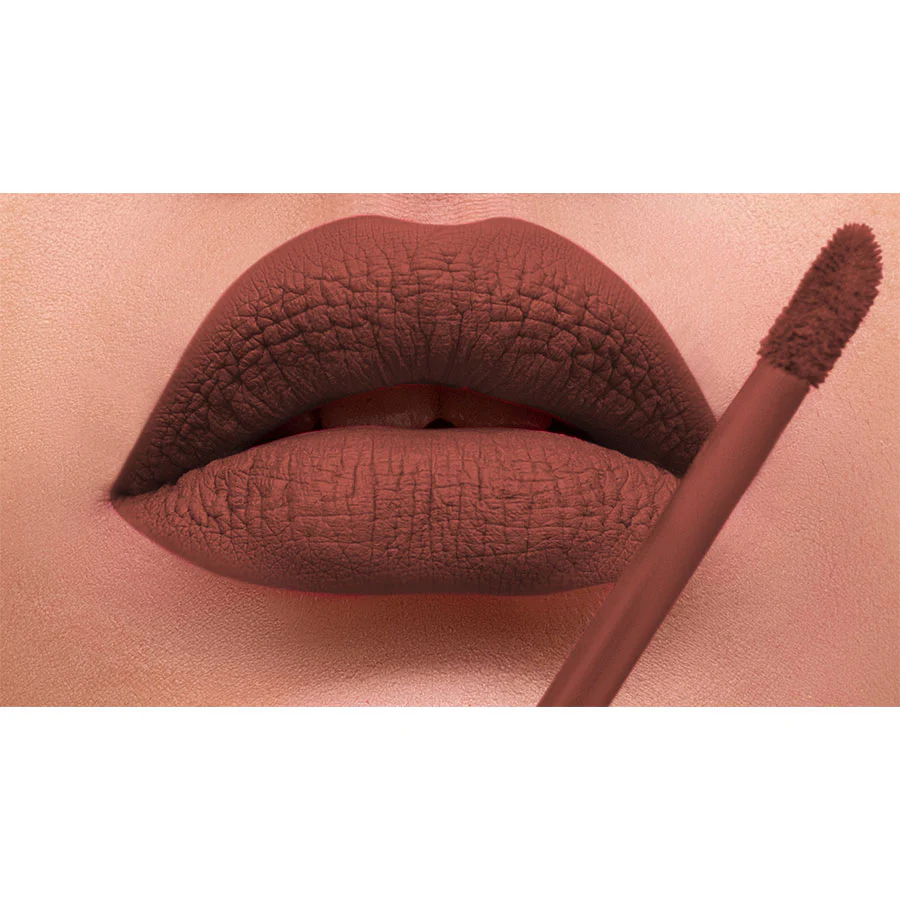 AL-67 HAMNA Lippenstift Nude | flüssig, Matt, vegan, alkoholfrei & HMC-zertifiziert
