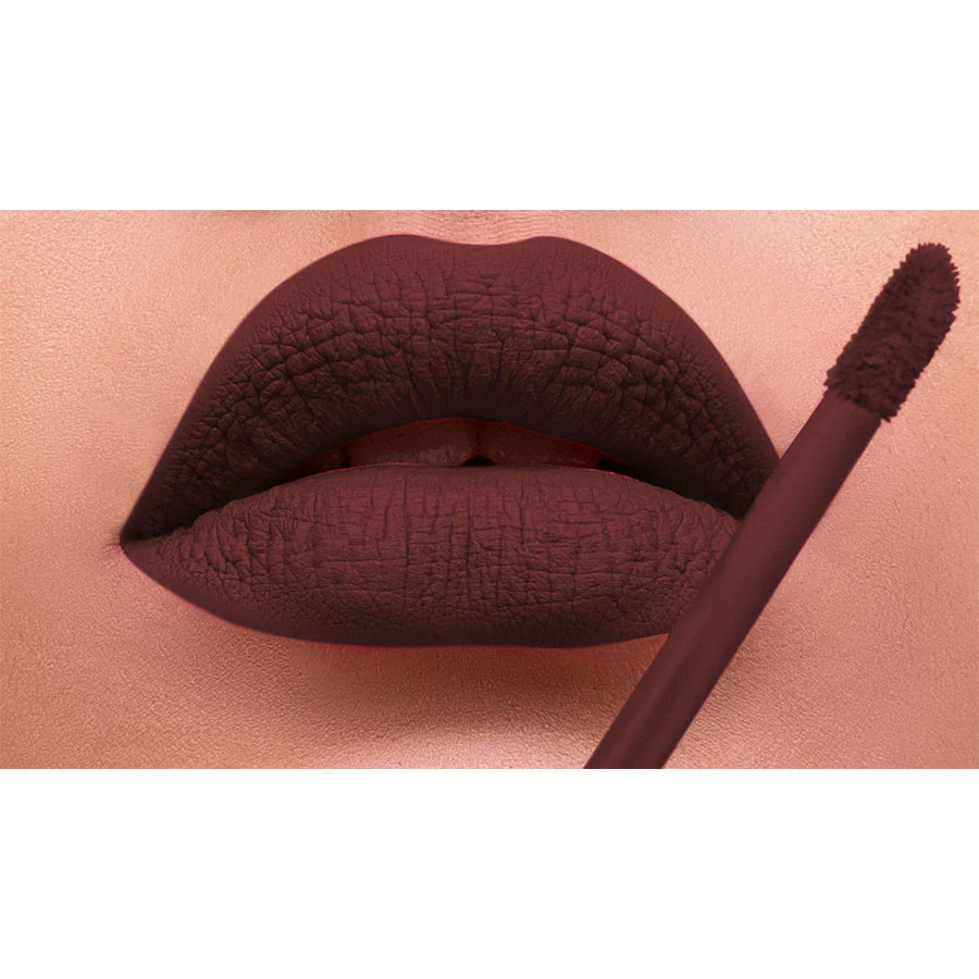 AL-68 LAIBA Lippenstift Braun | flüssig, Matt, vegan, alkoholfrei & HMC-zertifiziert