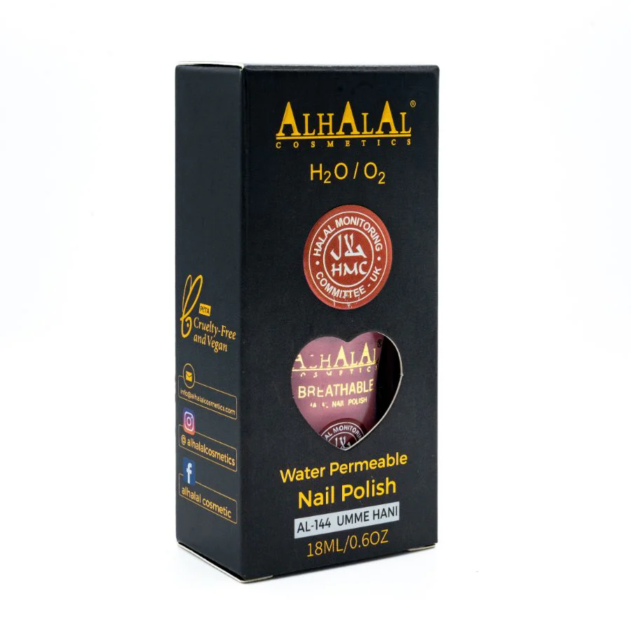 AL-144 UMME HANI Halal Atmungsaktiver Nagellack Nude-Rosa | Alkoholfrei & Vegan