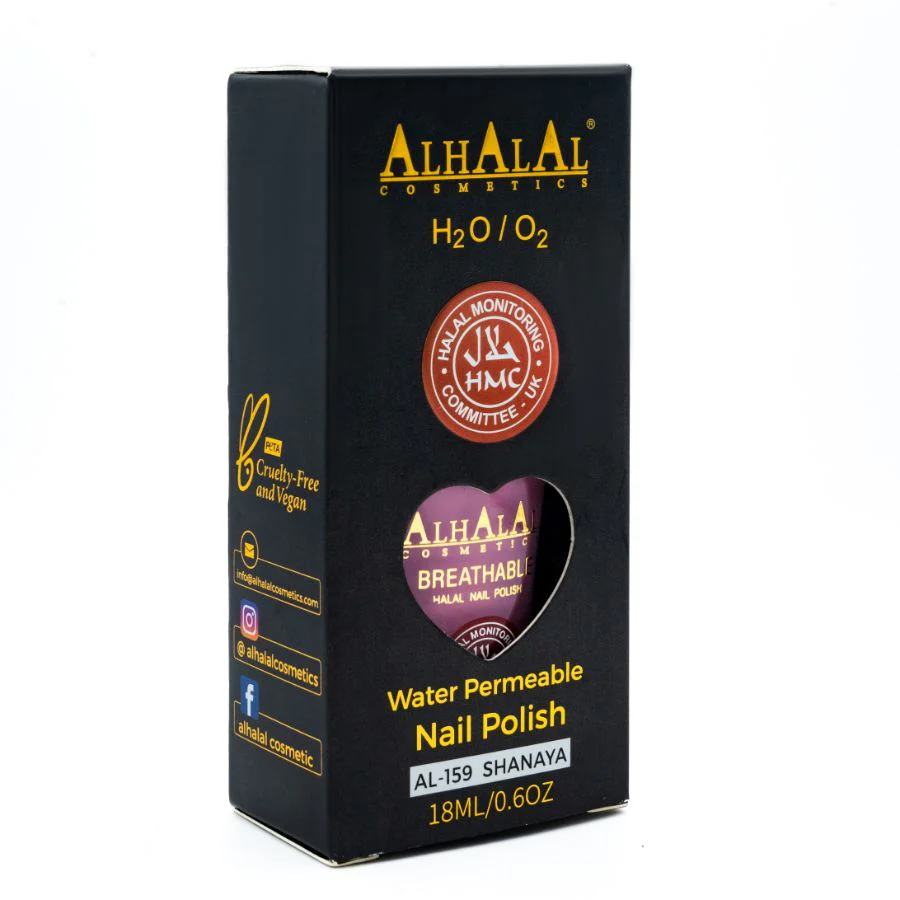 AL-159 SHANAYA Halal Atmungsaktiver Nagellack Rosa | Alkoholfrei & Vegan