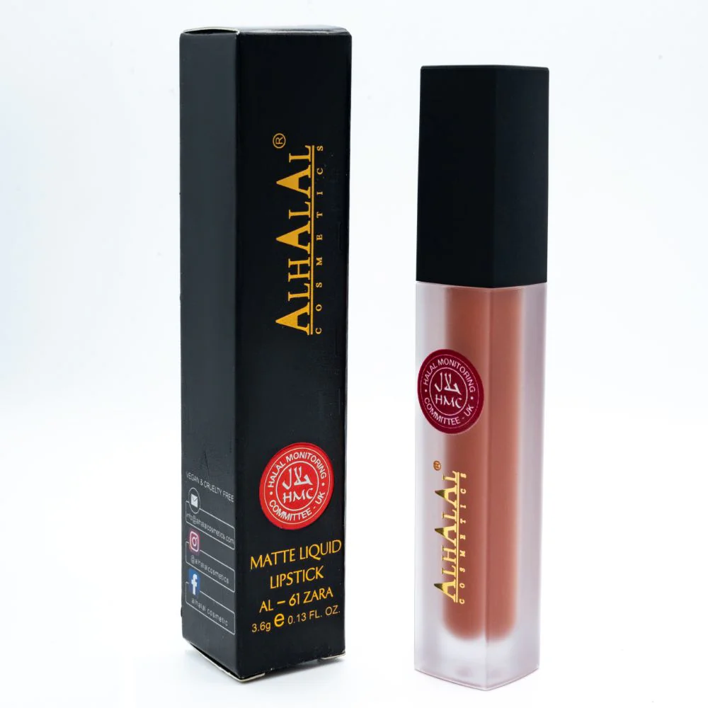 AL-61 ZARA Lippenstift Rot | flüssig, Matt, vegan, alkoholfrei & HMC-zertifiziert