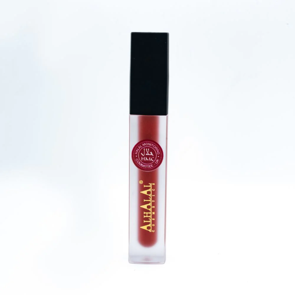 AL-64 HANIA Lippenstift Rot | flüssig, Matt, vegan, alkoholfrei & HMC-zertifiziert