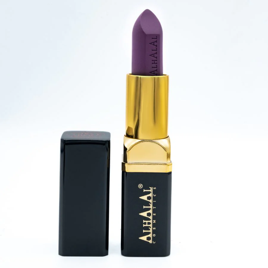 AL-27 Halal Matte Lippenstift – Deep Berry Violet | Vegan, halal & matt