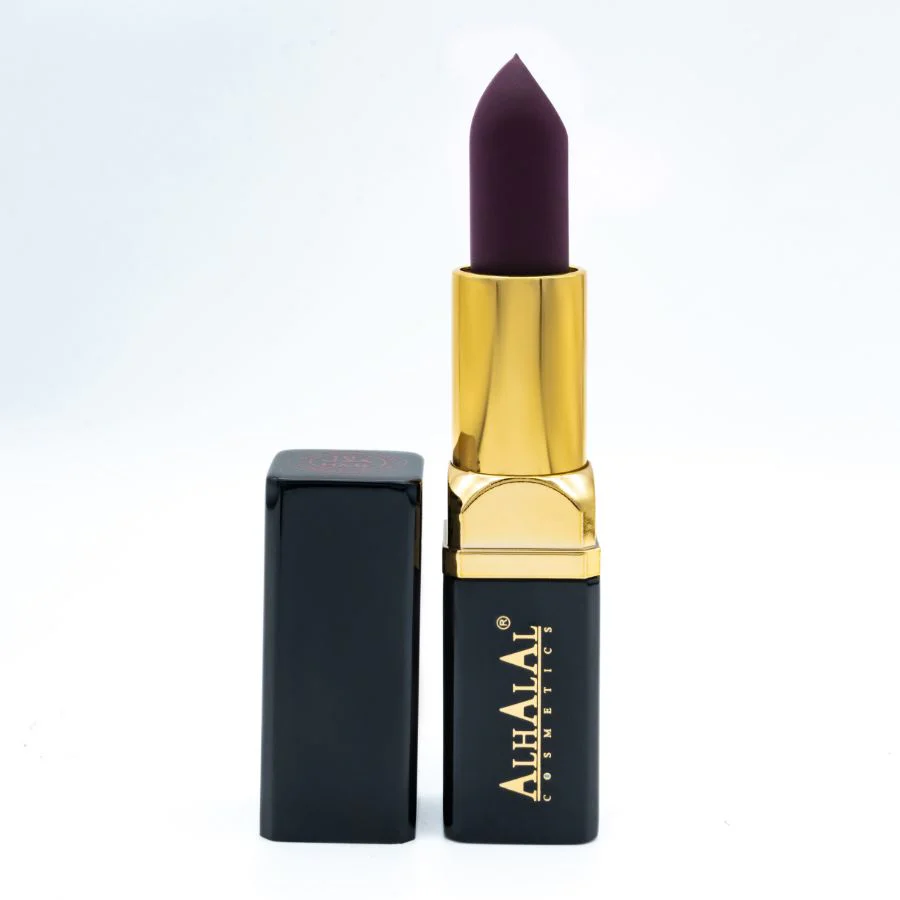 AL-14 SAFINA Halal Lippenstift Aubergine | Matt, vegan, alkoholfrei & HMC-zertifiziert