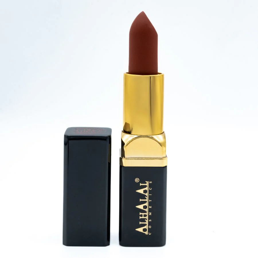 AL-18 MINHAL Halal Lippenstift Rusty Red | Matt, vegan, alkoholfrei & HMC-zertifiziert