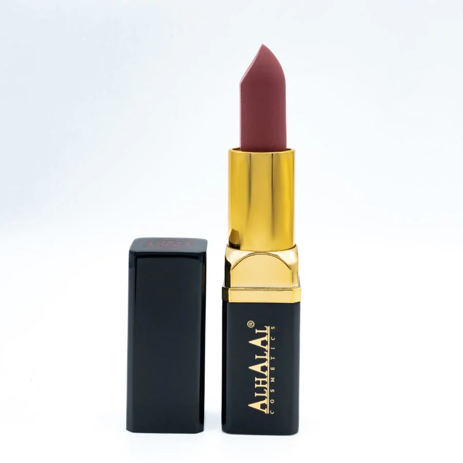 AL-13 HINA Halal Lippenstift Holzrosa | Matt, vegan, alkoholfrei & HMC-zertifiziert