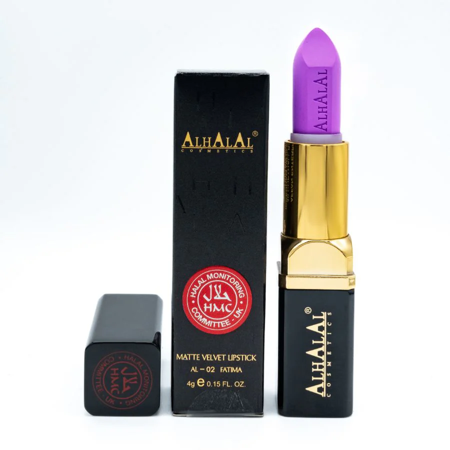 AL-02 FATIMA Halal Lippenstift Mauve | Matt, vegan, alkoholfrei & HMC-zertifiziert