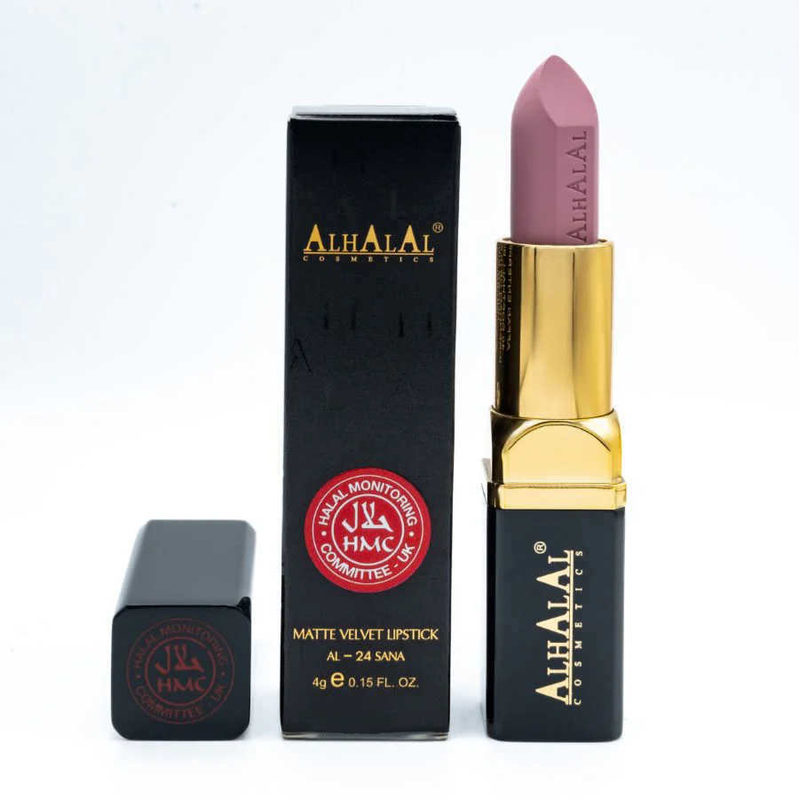 AL-24 SANA Halal Lippenstift ROSA | Vegan, halal & matt – Baby Beige