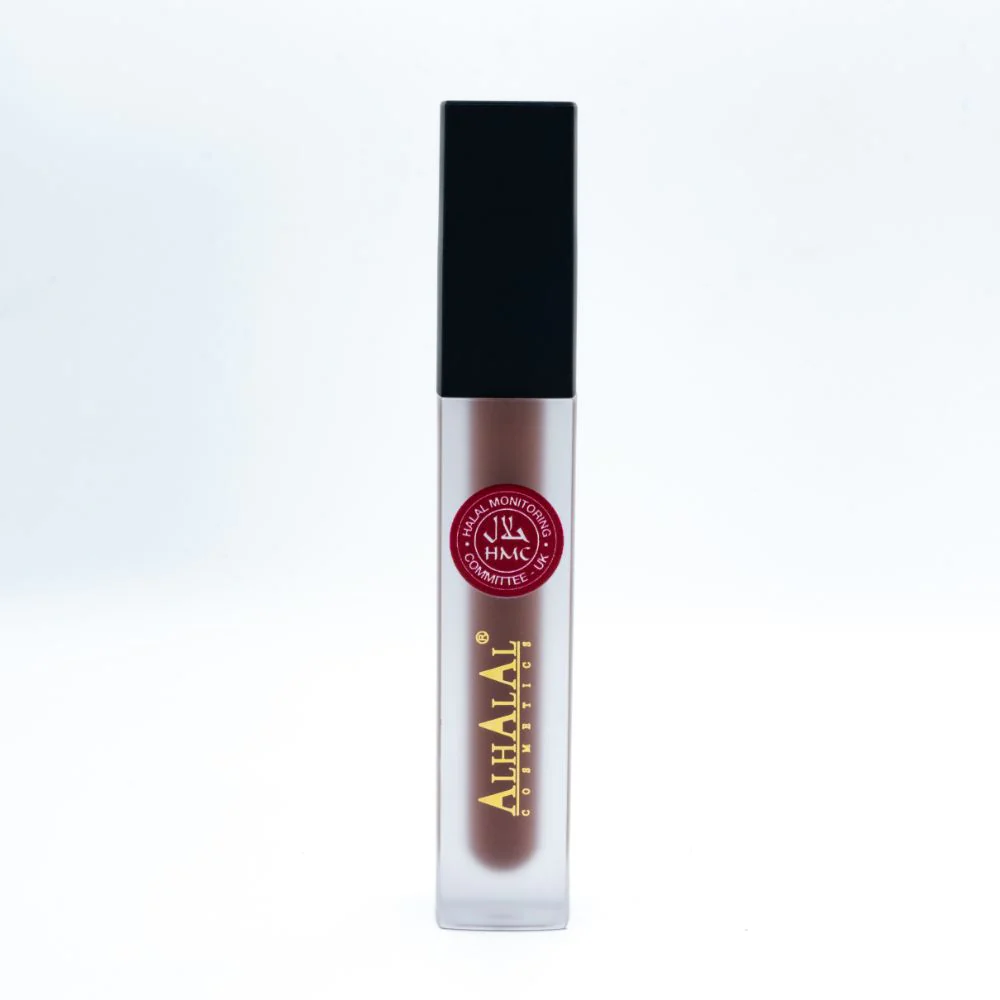 AL-51 NIMRA Halal Lippenstift Beige| flüssig, Matt, vegan, alkoholfrei & HMC-zertifiziert