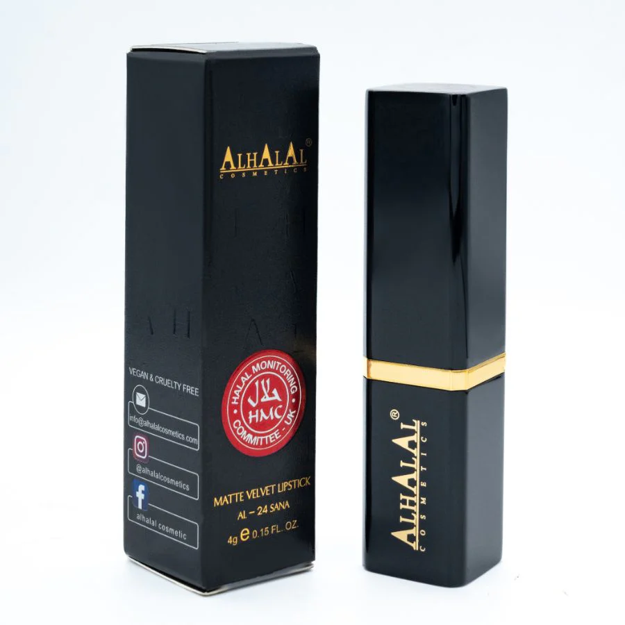 AL-24 SANA Halal Lippenstift ROSA | Vegan, halal & matt – Baby Beige