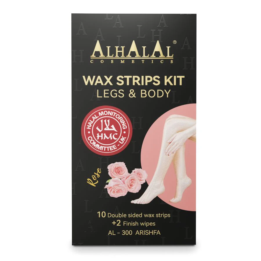 AL-300 ARISHFA KALTWACHSSTREIFEN BEINE & KÖRPER
