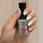 AL-169 YUMNA Halal Atmungsaktiver Nagellack Silber Alkoholfrei und Vegan