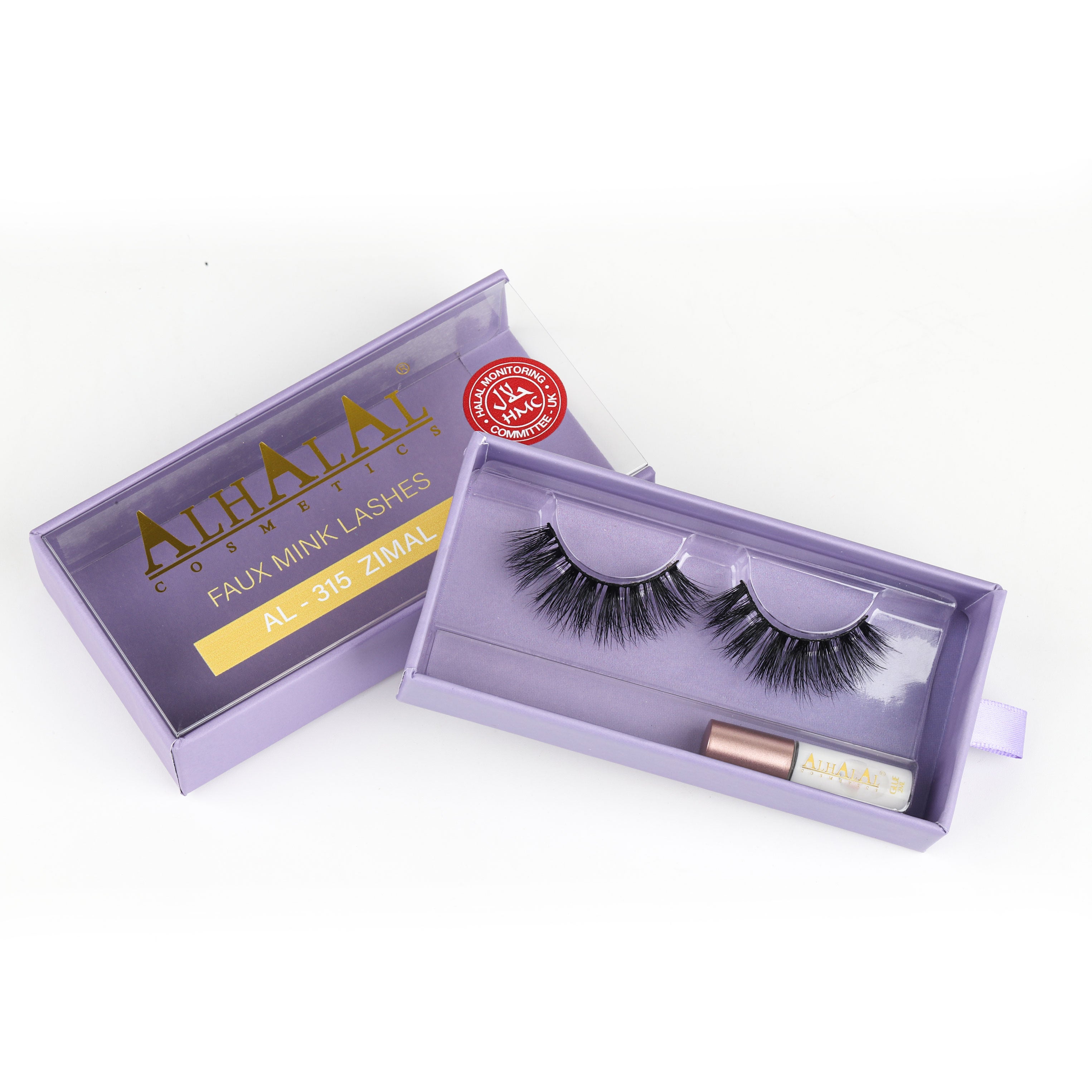 AL-315 ZIMAL (3D631)  HALAL FAUX MINK WIMPERN, TIERVERSUCHSFREI