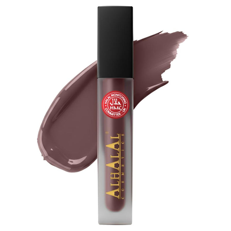 Halal flüssig Lippenstift, Matt, vegan, alkoholfrei & HMC-zertifiziert