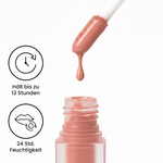 Halal flüssig Lippenstift, Matt, vegan, alkoholfrei & HMC-zertifiziert