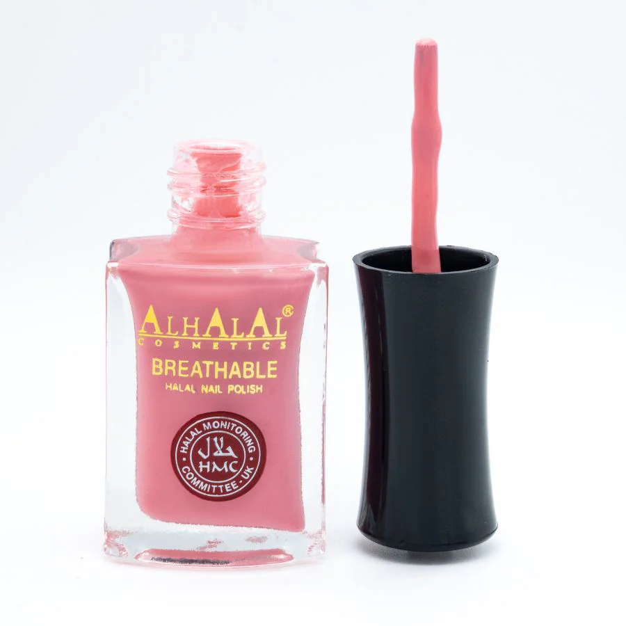 AL-144  UMME HANI Halal Atmungsaktiver Nagellack Nude-Rosa | Alkoholfrei & Vegan