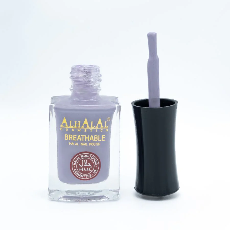 AL-153 NABIHA Halal Atmungsaktiver Nagellack Flieder| Alkoholfrei & Vegan