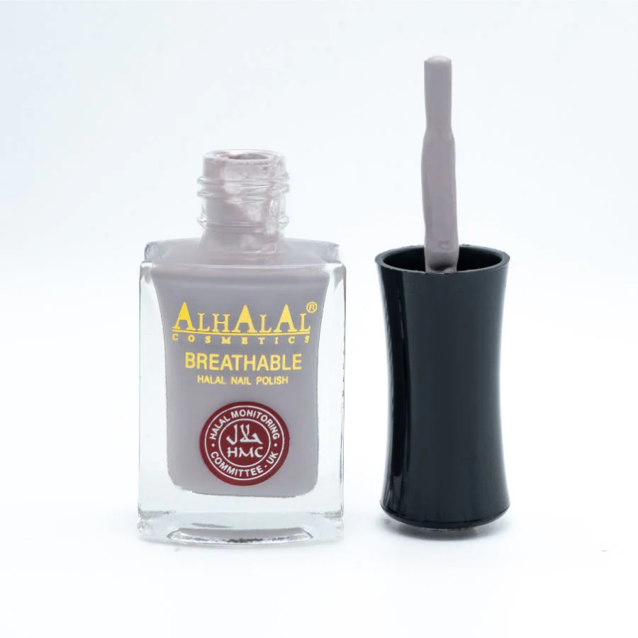 AL-155 Jumana Halal Atmungsaktiver Nagellack Silber | Alkoholfrei & Vegan
