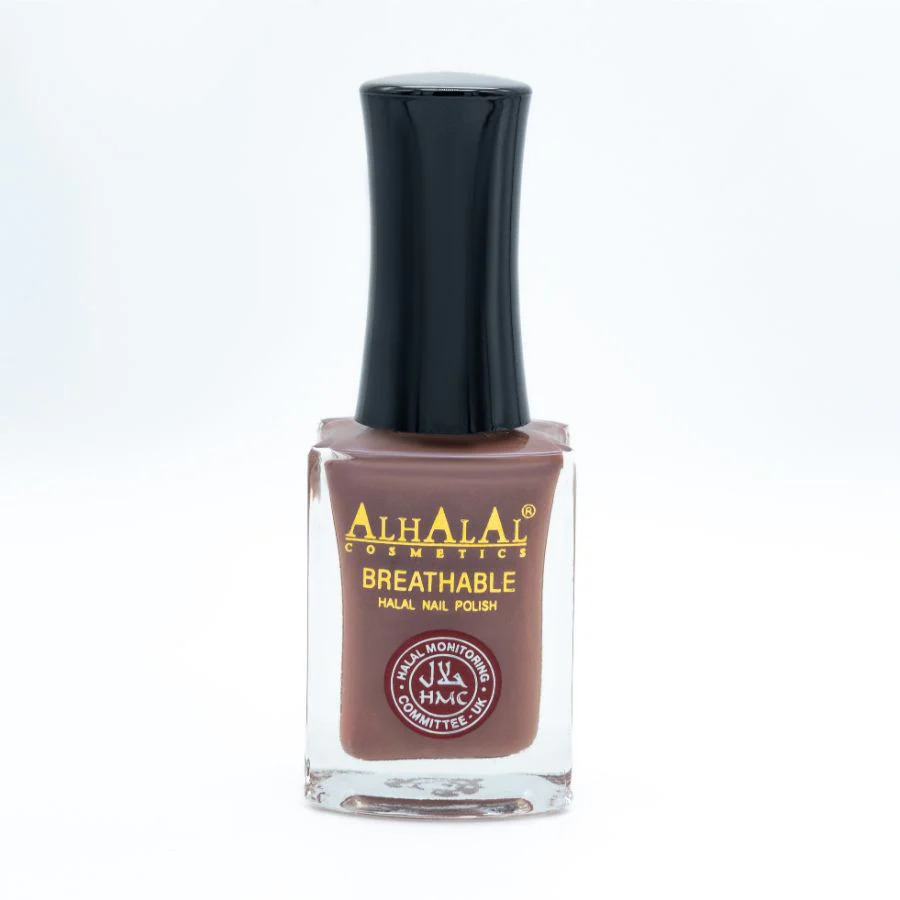 AL-156 Sabeen Halal Atmungsaktiver Nagellack Kaffee Nude | Alkoholfrei & Vegan