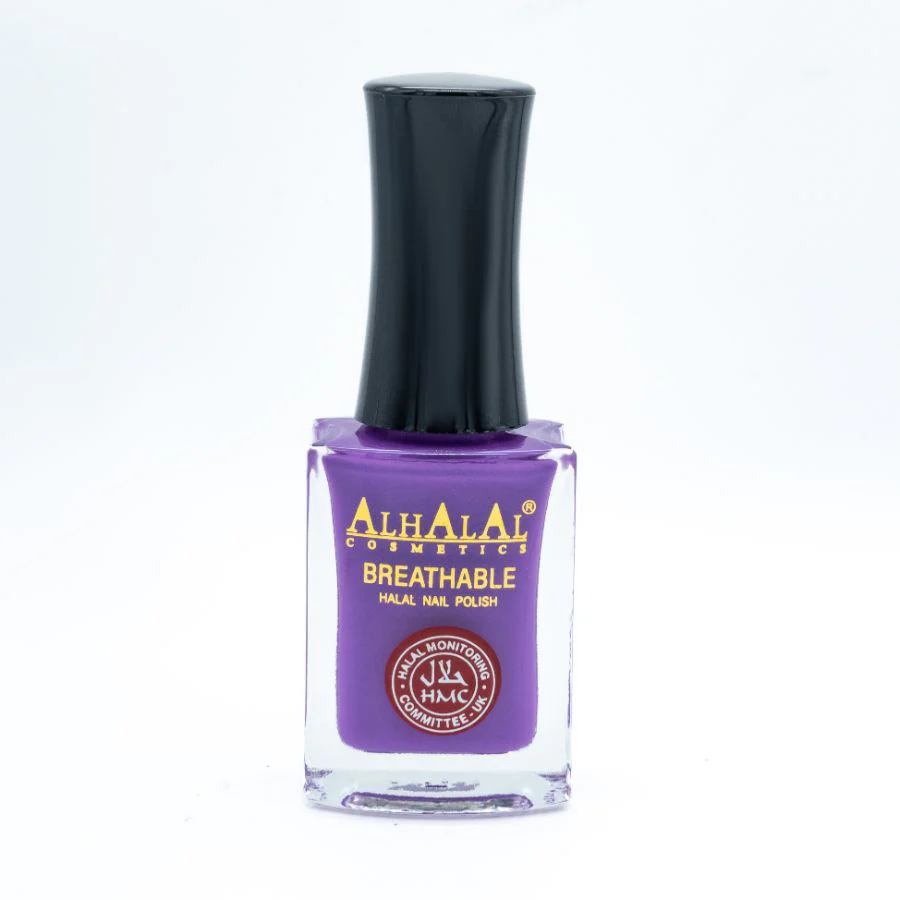 AL-161 KOMAL Halal Atmungsaktiver Nagellack Lila | Alkoholfrei & Vegan