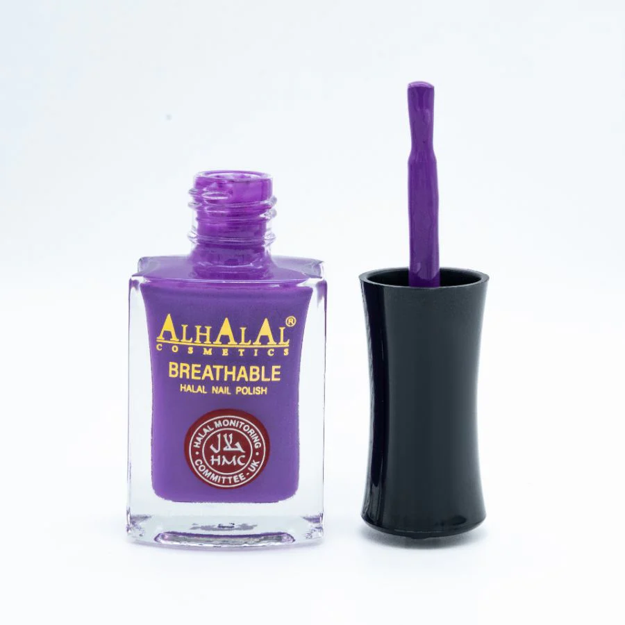 AL-161 KOMAL Halal Atmungsaktiver Nagellack Lila | Alkoholfrei & Vegan