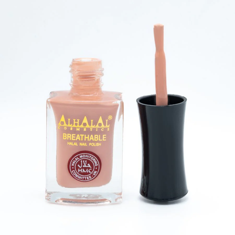 AL-162 REEMA Halal Atmungsaktiver Nagellack Beige | Alkoholfrei & Vegan
