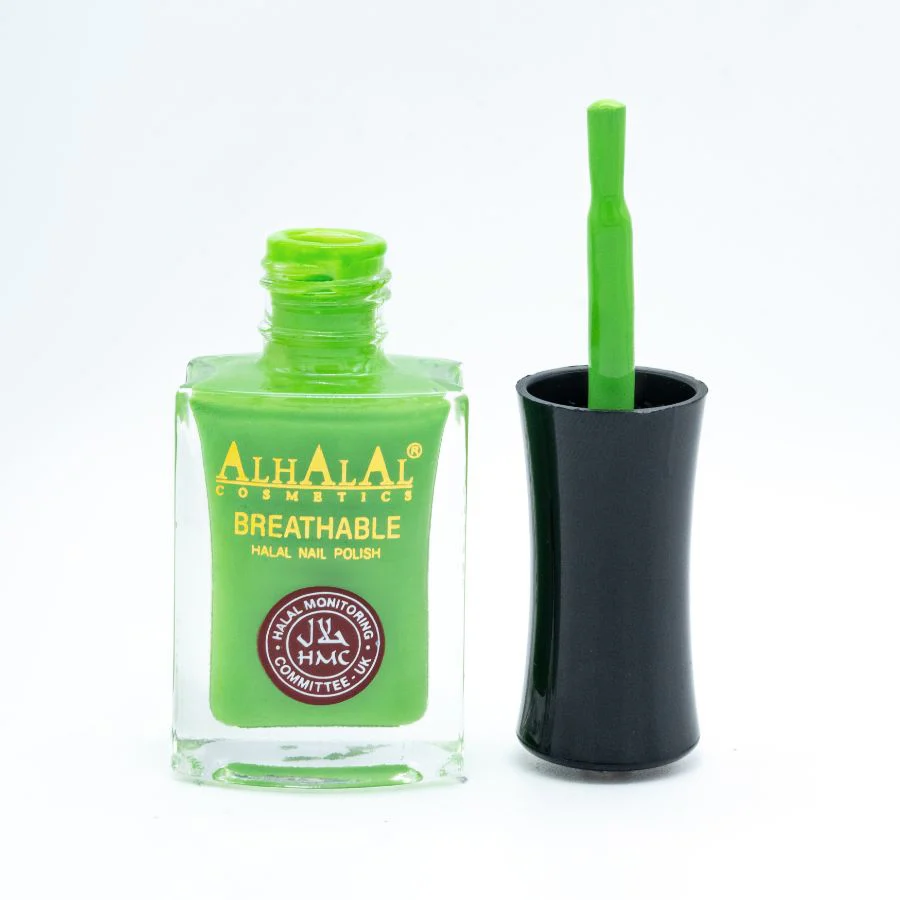 AL-165 MANIHA Halal Atmungsaktiver Nagellack Grün | Alkoholfrei & Vegan