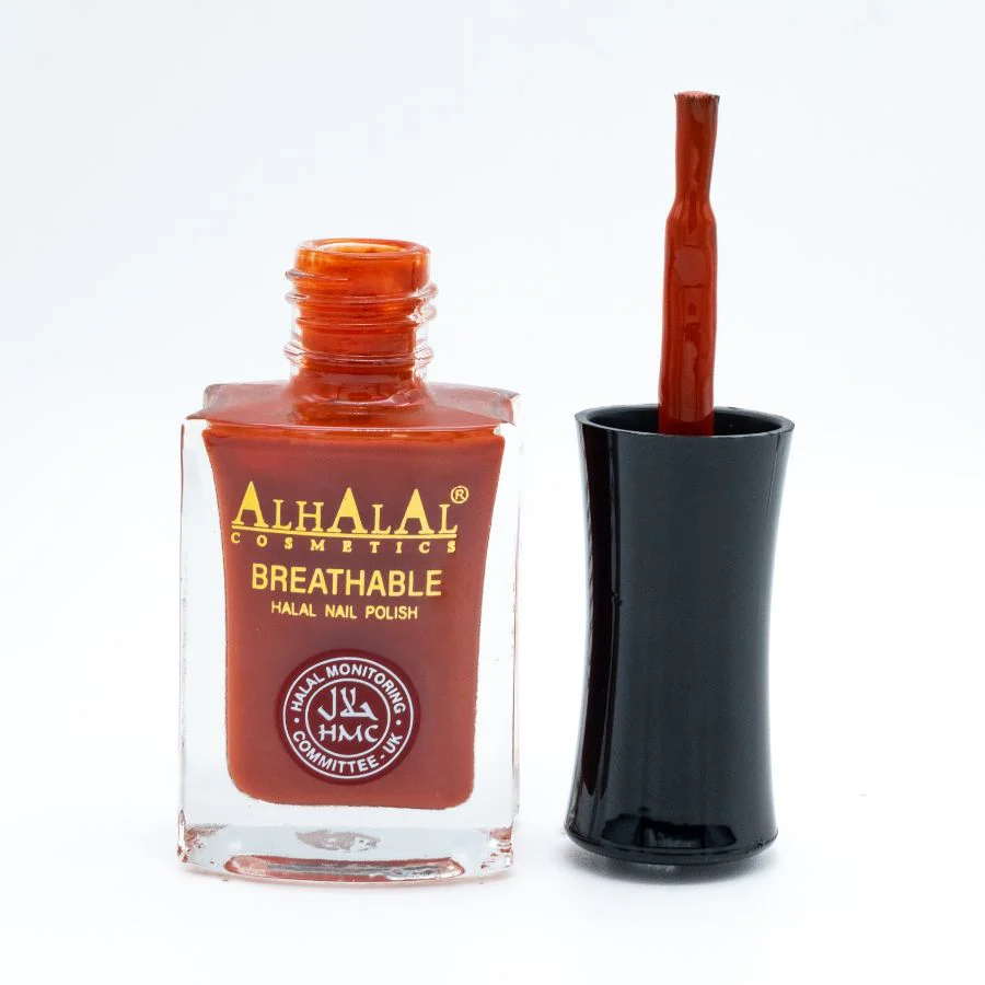 AL-168 AYAT Halal Atmungsaktiver Nagellack Rot | Alkoholfrei & Vegan