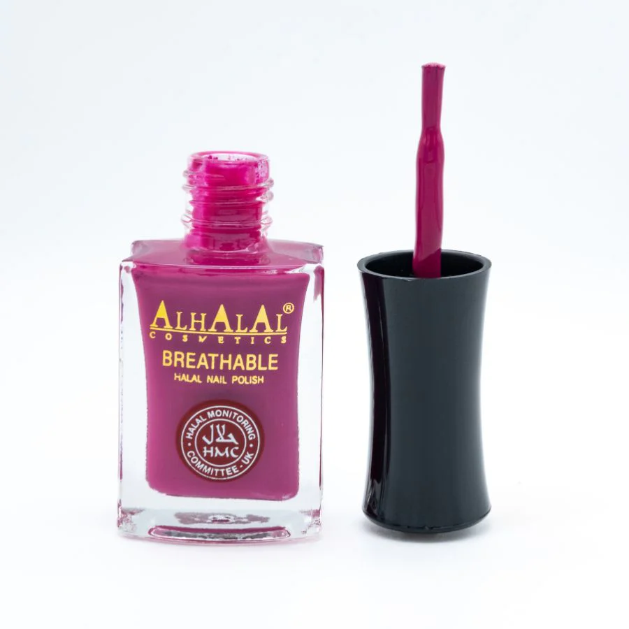 AL-170 SAJAL Halal Atmungsaktiver Nagellack Pink  Alkoholfrei und  Vegan