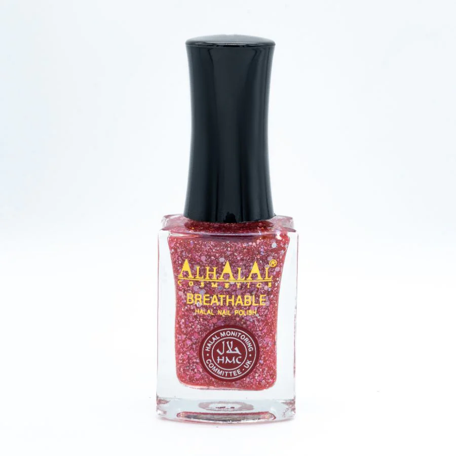 AL-171 SOPHIA Halal Atmungsaktiver Nagellack Glitzer  Alkoholfrei & Vegan