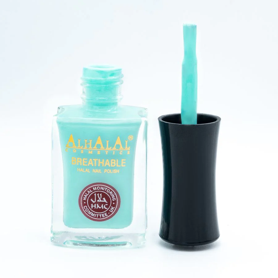 AL-172 MAHIRA Halal Atmungsaktiver Nagellack Blau | Alkoholfrei & Vegan