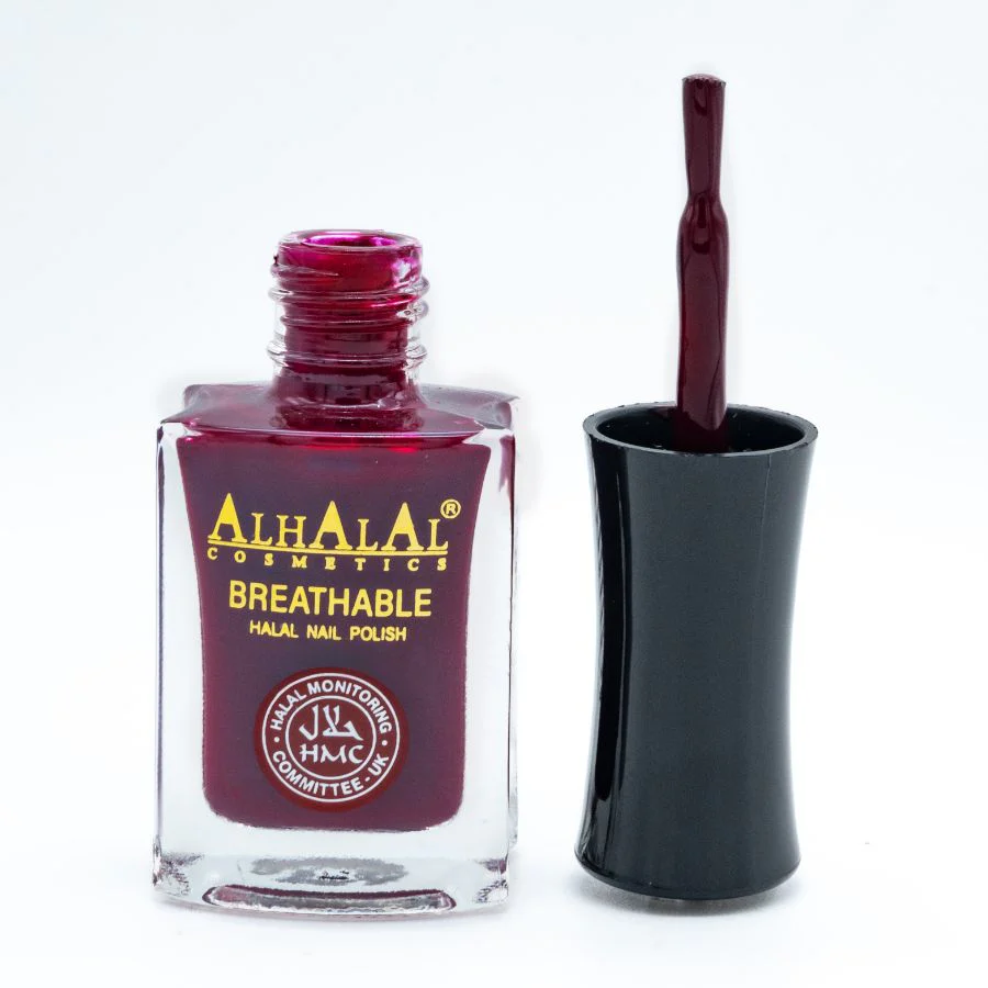 AL-174 SABA Halal Atmungsaktiver Nagellack Koralle | Alkoholfrei & Vegan