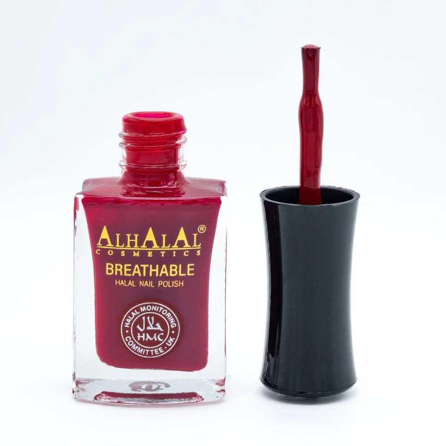 AL-176 AYEZA Halal Atmungsaktiver Nagellack Rot | Alkoholfrei & Vegan