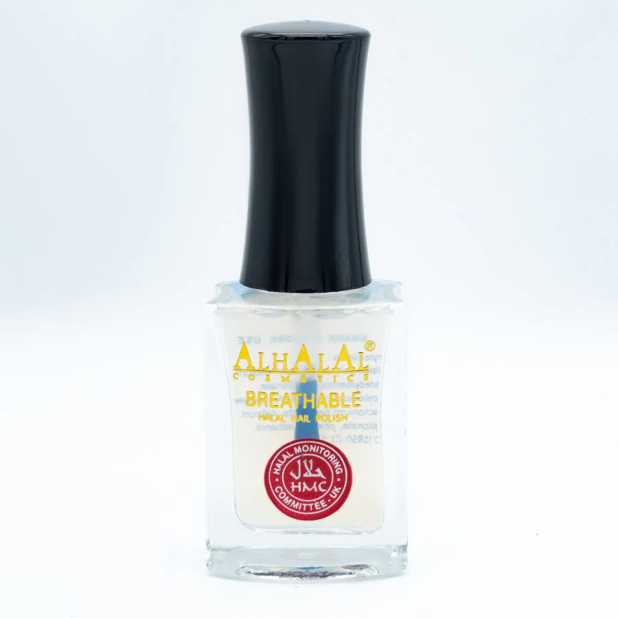 AL-181 FARWA Halal Atmungsaktiver Nagellack Klarlack | Alkoholfrei & Vegan