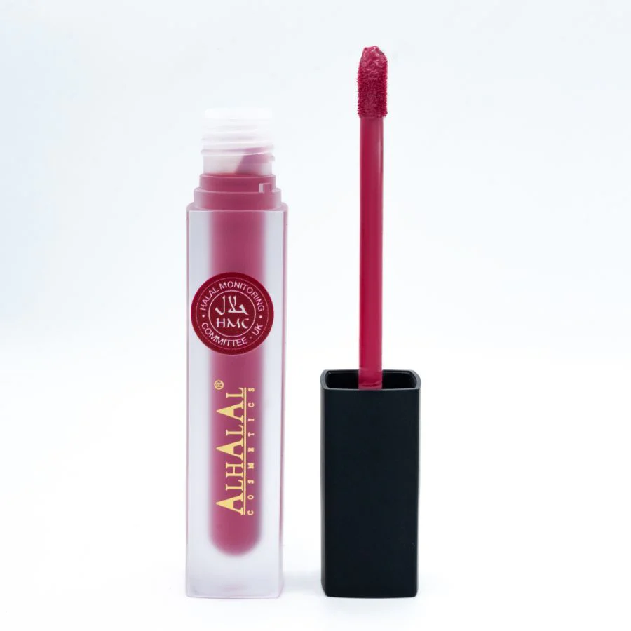 AL-54 ZUBIA Halal Lippenstift Rosa | flüssig, Matt, vegan, alkoholfrei & HMC-zertifiziert