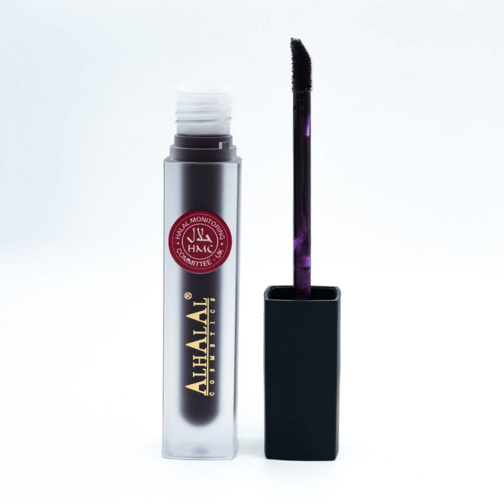 AL-60 SANIYA Lippenstift Velvet Plum | flüssig, Matt, vegan, alkoholfrei & HMC-zertifiziert