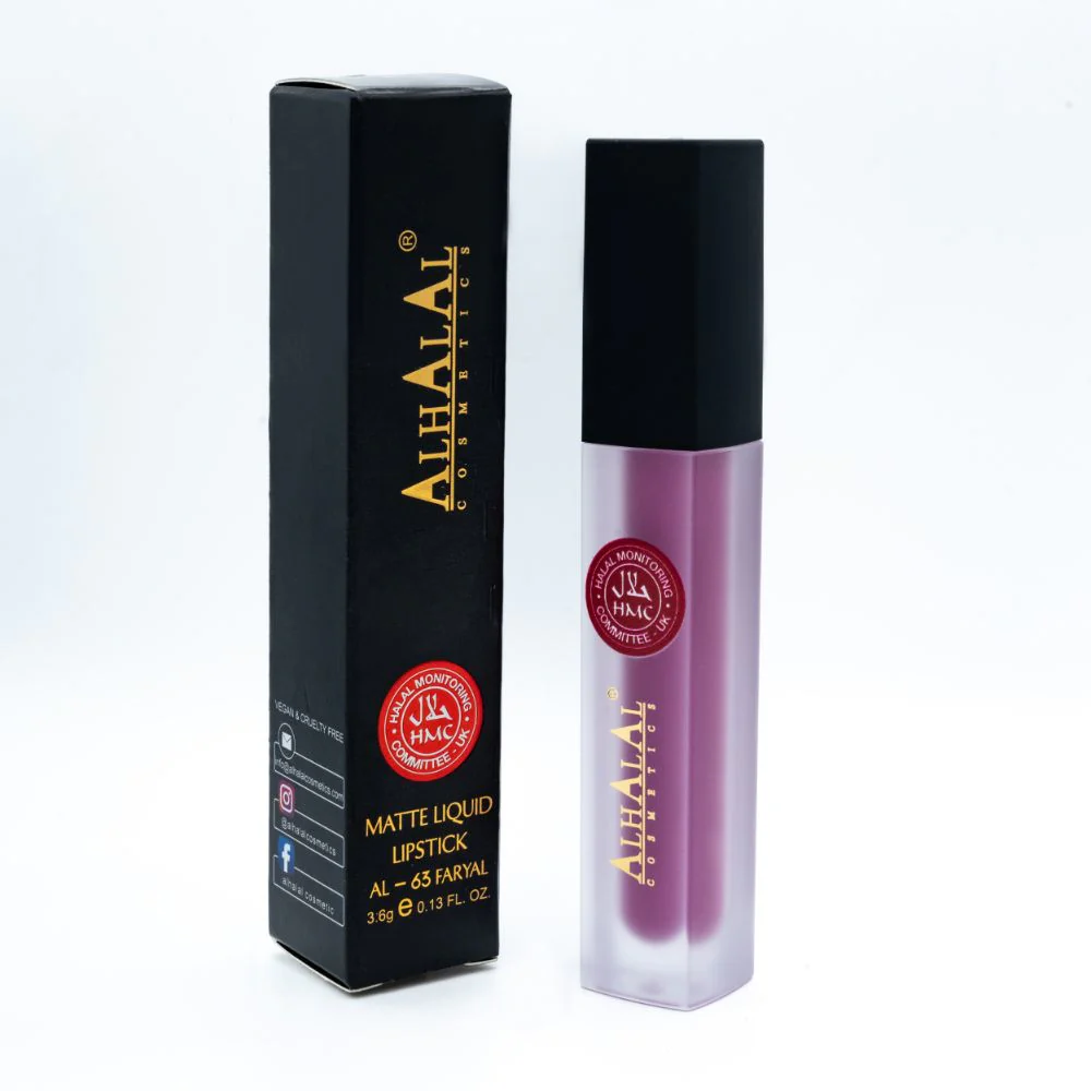 AL-63 FARYAL Lippenstift Rosé | flüssig, Matt, vegan, alkoholfrei & HMC-zertifiziert