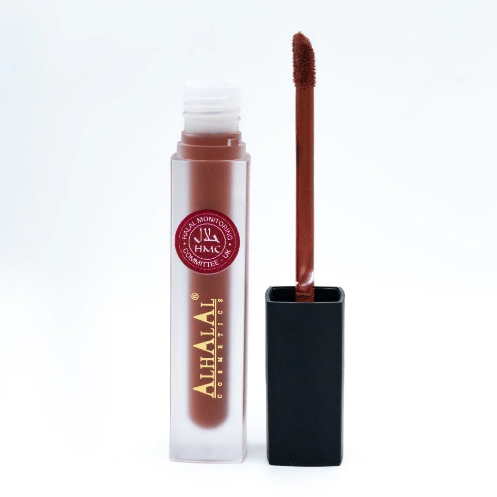 AL-67 HAMNA Lippenstift Nude | flüssig, Matt, vegan, alkoholfrei & HMC-zertifiziert