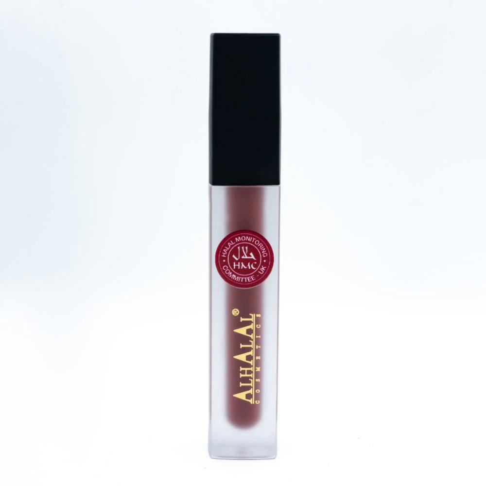 AL-68 LAIBA Lippenstift Braun | flüssig, Matt, vegan, alkoholfrei & HMC-zertifiziert