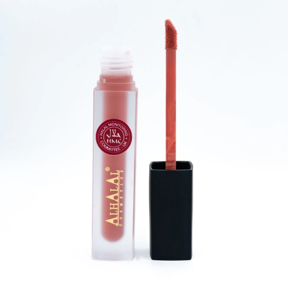 AL-69 RAMEEN Lippenstift Peach | flüssig, Matt, vegan, alkoholfrei & HMC-zertifiziert