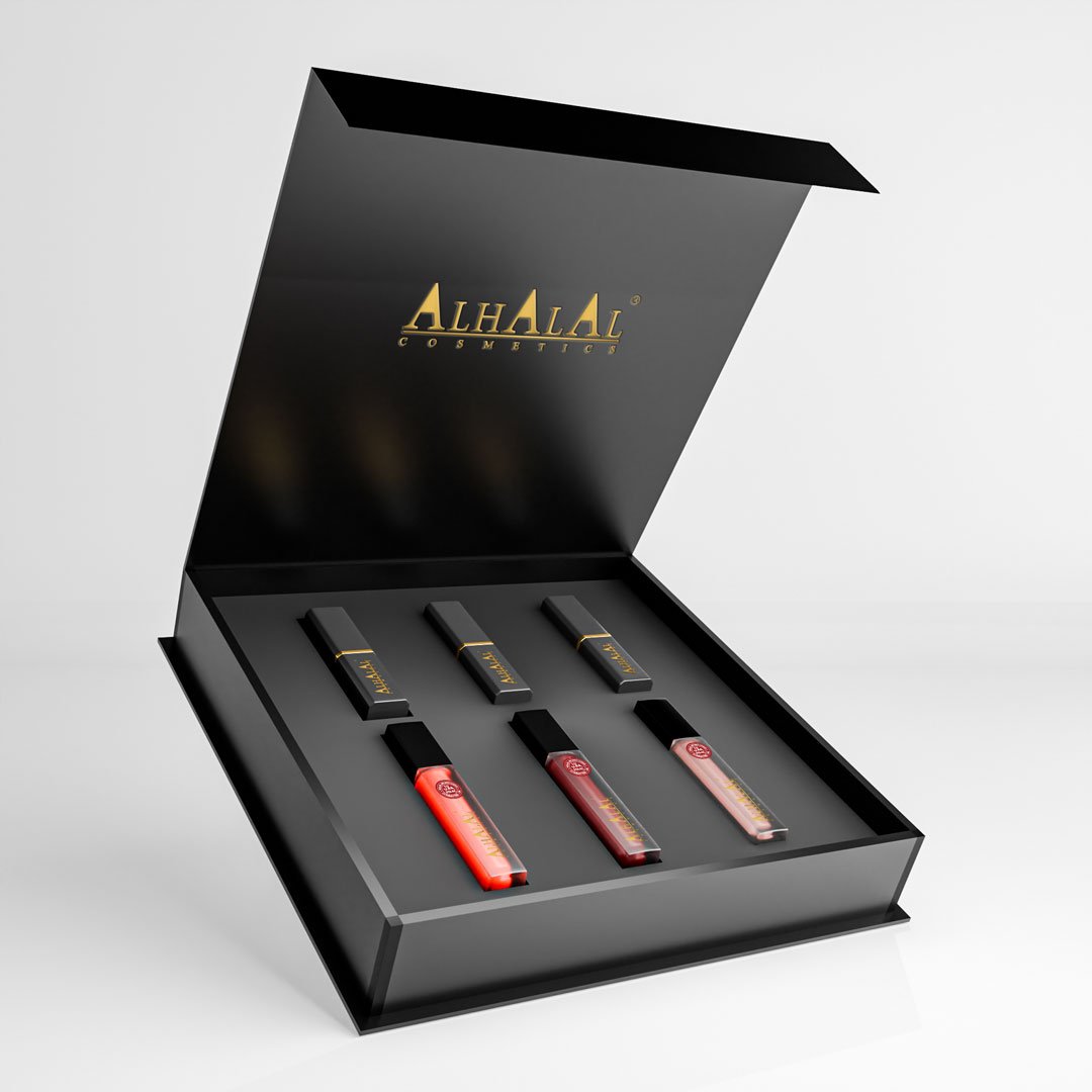 Halal Lippenstift  6er Geschenkbox –| Vegan, Alkohol-frei & HMC UK zertifiziert