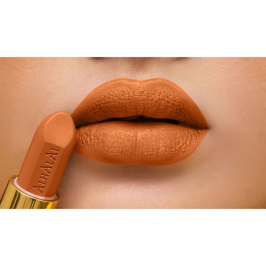 AL-09 HOORIA Halal Lippenstift Sunset Glow, Anwendung