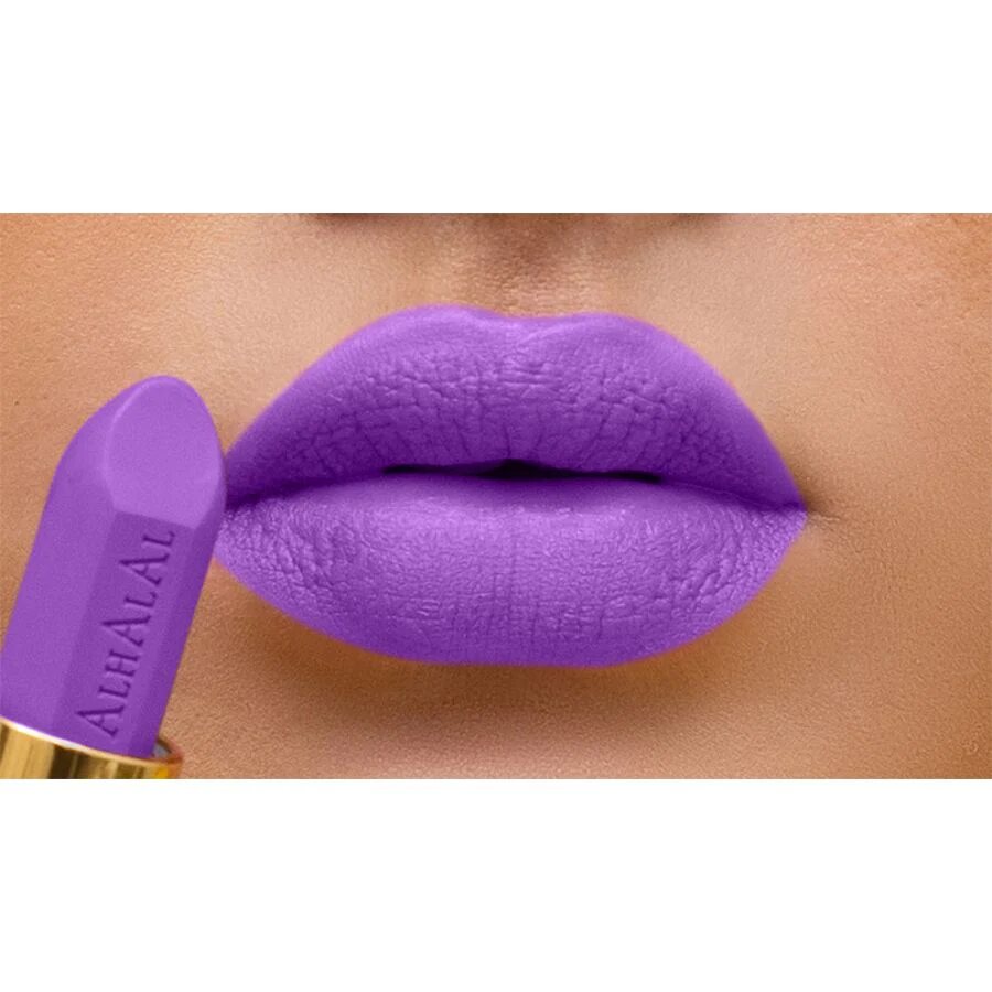 AL-10 JANNAT Halal Lippenstift Lila, Anwendung